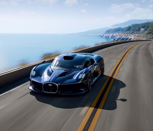 Bugatti Destrier: Bolide transfigura-se numa escultura de velocidade
