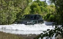 Nova era a electrões: Range Rover Electric para aventuras de luxo