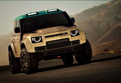 Defender Dakar já tem versão ''fora de estrada'' inspirada no vencedor do rali