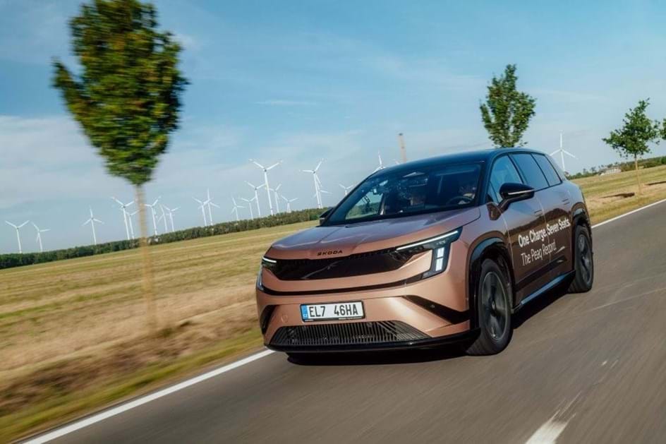Skoda Peaq já tem recorde de autonomia eléctrica para SUV de 7 lugares