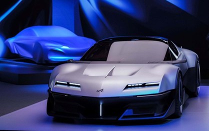 Alpine A310 Vision assume-se como um retrofuturista radical