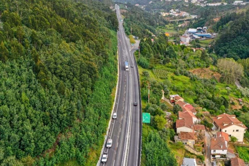 Trânsito de novo cortado no IP3 em Tondela nas noites de segunda a sexta-feira